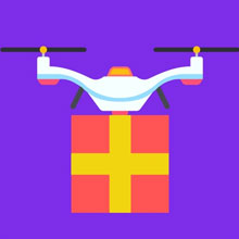 Drone pickup service